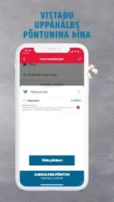 Domino's Iceland android App screenshot 0